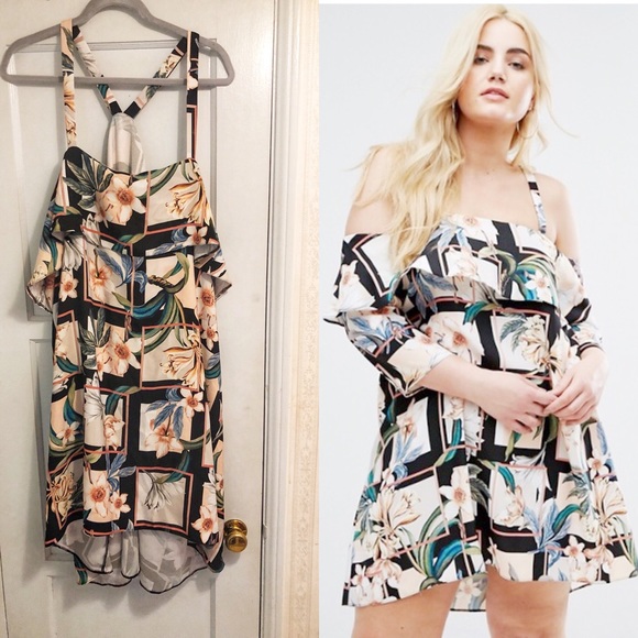 ASOS Curve Dresses & Skirts - Asos Curve Cold Should Mini Print Dress